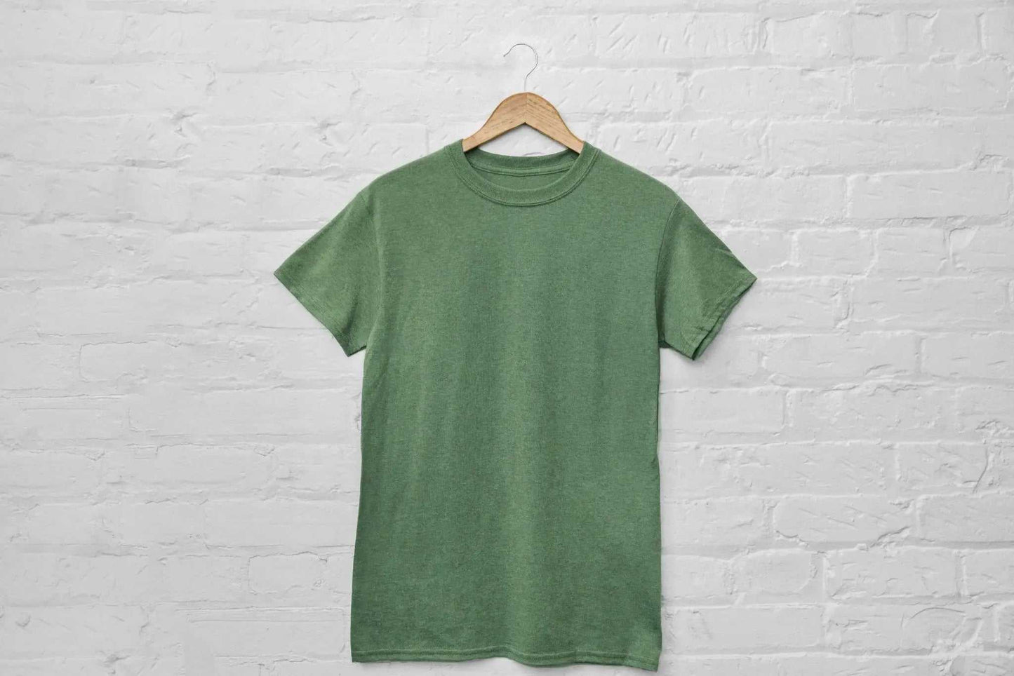 Example T-Shirt front view on a plain background