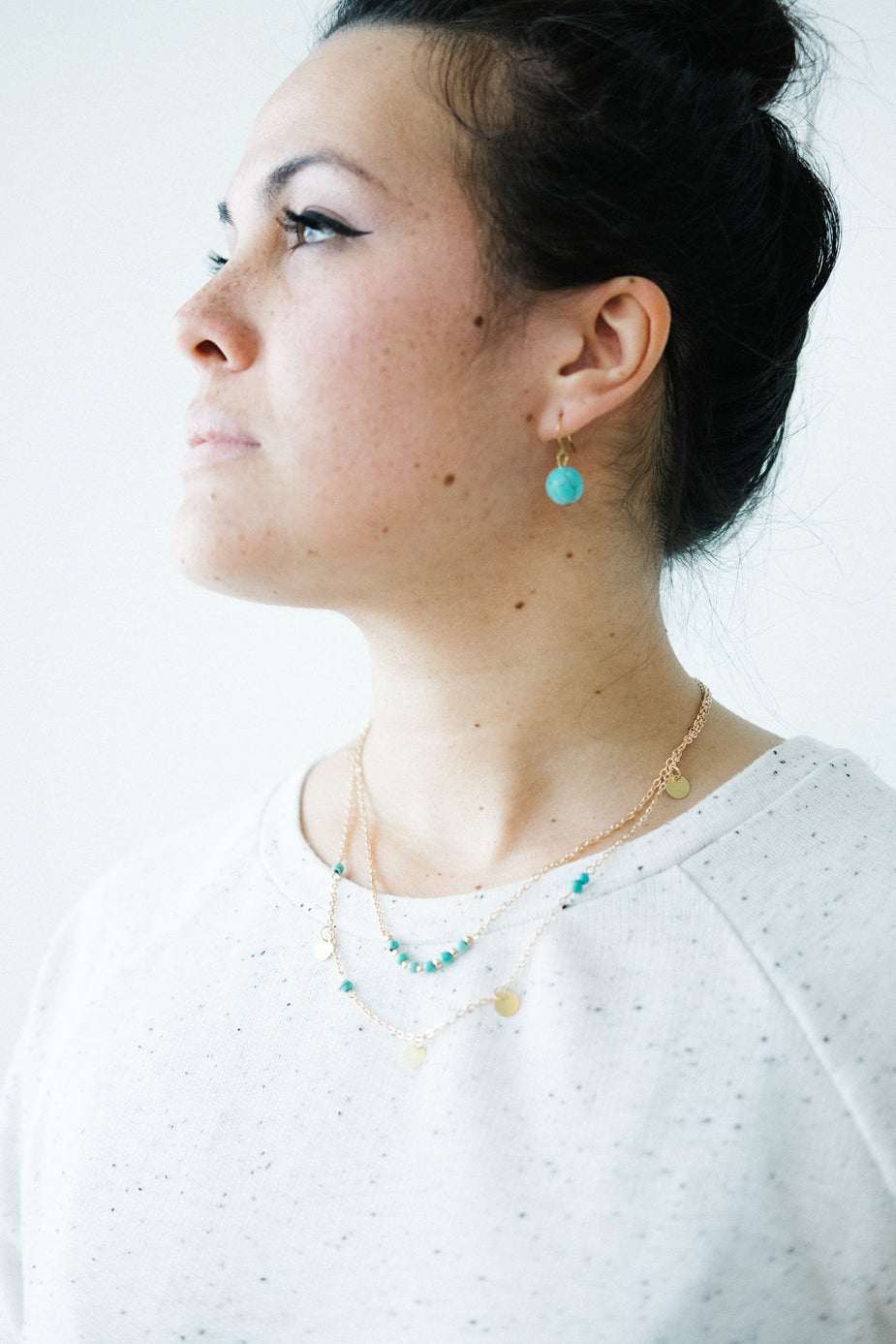 Pretty Gold Necklace - Raymond Coffee