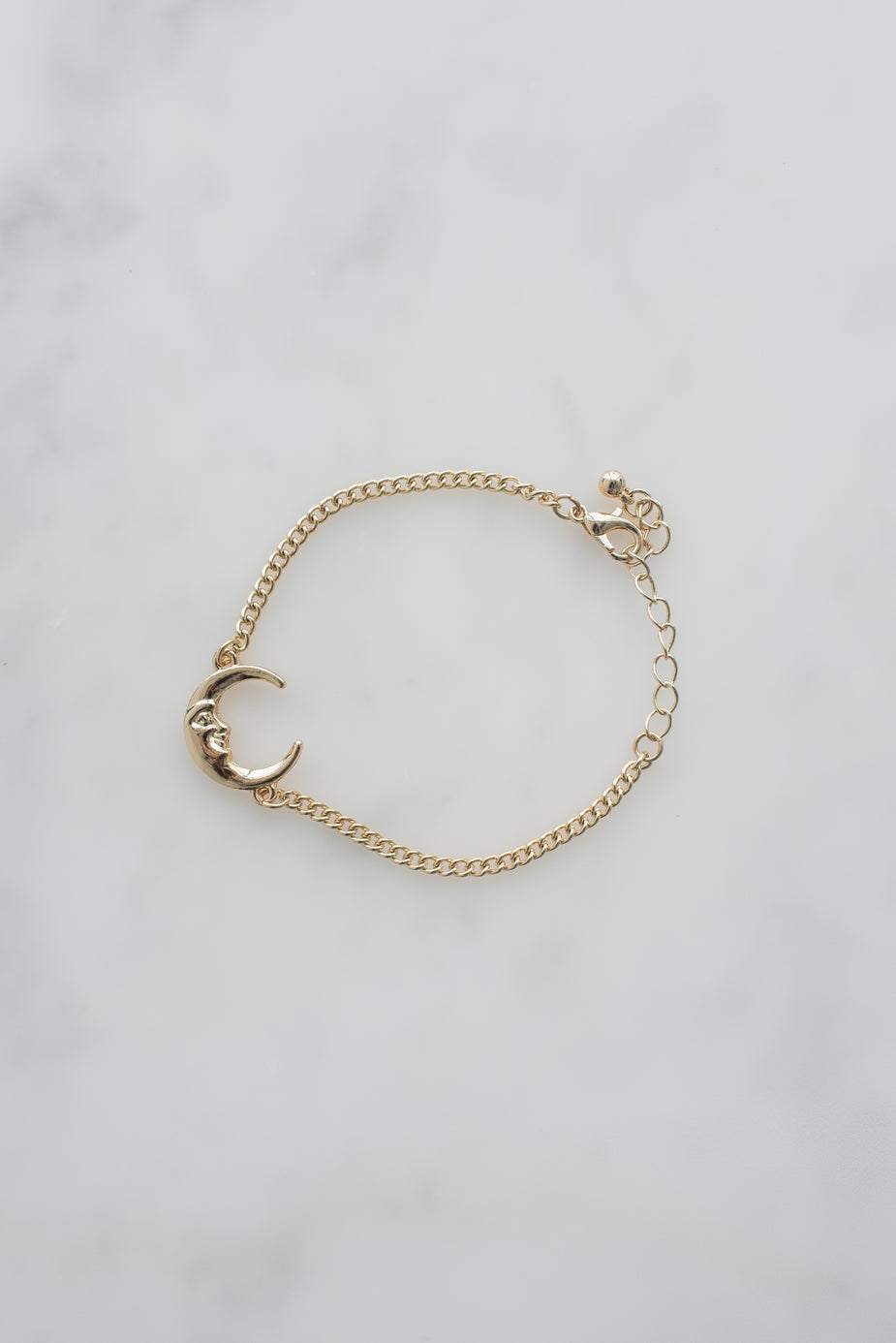 Moon Charm Bracelet - Raymond Coffee